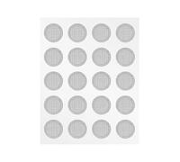 Lot de 10 paires d'embouts anti-poussière en maille métallique argenté de rechange pour écouteurs KZ ZS10 PRO/ZSN PRO, CCA CRA C10/C12, KBEAR KS1, CCZ Melody et autres écouteurs sans fil, filtre