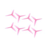 Lot de 10 paires d'hélices CW CCW T3 x 1,8 x 3, 3 pouces T3,5 x 2,5 x 3, 3,5 pouces T2,5 x 1,9 x 3, hélices à trou de 1,5 mm et 2 mm for FPV RC(T3X1.8X3 1.5MM Pink)