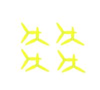 Lot de 10 paires d'hélices CW CCW T3 x 1,8 x 3, 3 pouces T3,5 x 2,5 x 3, 3,5 pouces T2,5 x 1,9 x 3, hélices à trou de 1,5 mm et 2 mm for FPV RC(T3X1.8X3 1.5MM Y)