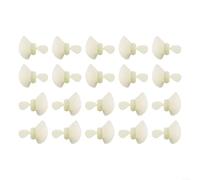 Lot de 10 paires d'hélices en nylon à 2 lames pour bateau électrique RC 26 mm de diamètre compatibles avec arbre CW de 2 mm et pièces de rechange pour modèles marins DIY