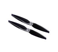 Lot de 10 Paires d'hélices Gemfan Flash 6042 6 Pouces à 2 pales, compatibles avec Le Moteur sans balais 24xx for quadricoptère de Course FPV(Black)
