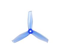 Lot de 10 Paires d'hélices Gemfan Hulkie 5055S-3 5 Pouces, 3 pales, Moteur sans balais 2205, Compatible avec Le kit de Cadre de Course FPV 5 Pouces(Blue)