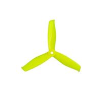 Lot de 10 Paires d'hélices Gemfan Hulkie 5055S-3 5 Pouces, 3 pales, Moteur sans balais 2205, Compatible avec Le kit de Cadre de Course FPV 5 Pouces(Yellow)
