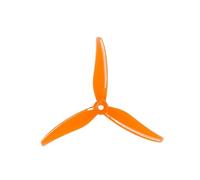 Lot de 10 Paires d'hélices tripales 51466 MCK V2, 5 Pouces, matériau PC léger, 4,2 g, for Drone FPV Racing Freestyle(Orange)
