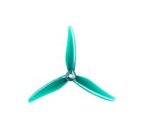 Lot de 10 Paires d'hélices tripales 51466 MCK V2, 5 Pouces, matériau PC léger, 4,2 g, for Drone FPV Racing Freestyle(Emerald Green)