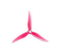 Lot de 10 Paires d'hélices tripales 51466 MCK V2, 5 Pouces, matériau PC léger, 4,2 g, for Drone FPV Racing Freestyle(Pink)