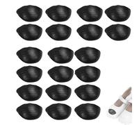 Lot de 10 paires d'inserts de rembourrage d'orteils, coussinets d'orteils réglables, rembourrage de chaussures en mousse PU souple, rembourrage pour bottes, talons hauts, chaussures en cuir