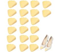 Lot de 10 paires d'inserts de rembourrage d'orteils, coussinets d'orteils réglables, rembourrage de chaussures en mousse PU souple, rembourrage pour bottes, talons hauts, chaussures en cuir