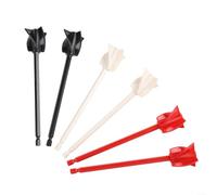 Lot de 10 palettes mélangeuses de peinture pour mélangeurs polyvalents en résine époxy pour perceuse, outil de mélange rapide pour projets de bricolage, plâtre, pâte de ciment