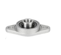 Lot de 10 paliers à semelle rhombique en alliage de zinc, roulements linéaires, 8 à 12 mm, KFL08, KFL000, KFL001, KFL002, KFL003, KFL004, KFL005(10Pcs,KFL003 17MM)