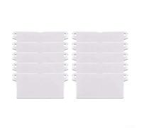 Lot de 10 panneaux de base pour store vénitien verticaux en plastique pour store de 3,2 à 8,8 cm de large (127 mm)