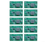 Lot de 10 panneaux de régulation de tension solaire avec 5 entrées 10 V et sortie stable 5 V pour une utilisation avec divers appareils et capteurs USB à faible consommation