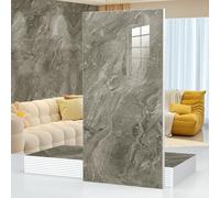 Lot de 10 panneaux muraux imperméables décoller et coller pour salle de bain, cuisine et salon - Carreaux de douche 30 x 60 cm