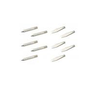 Ribimex Pannes à souder PRSOUDP10/B Lot de 10 pannes filetées pour fer à souder