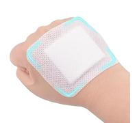 Lot de 10 pansements adhésifs stériles avec patch absorbant, emballés individuellement (6 x 7 cm)