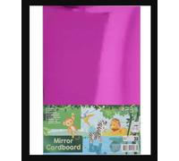 Lot de 10 Paquets de 15 feuilles miroir décoratif brillant coloré A4 destockage