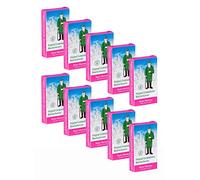 Lot de 10 paquets de 24 cônes d'encens Crottendorfer - Couleurs vives