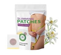 Lot de 10 patchs amincissants pour perte de poids, patchs de soins du corps avec adhésif doux, soutien de régime pour la routine quotidienne, le bureau, les voyages, l'extérieur, accessoire