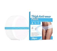 Lot de 10 patchs anti-usure résistants à l'usure pour l'intérieur de la cuisse, invisibles, respirants, autocollants anti-frottement pour la cuisse, leggings sans pour le haut de la cuisse