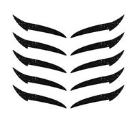 Lot de 10 patchs de maquillage permanents autocollants pour les yeux - Imperméables - Pour les spectacles de danse et les spectacles sur scène