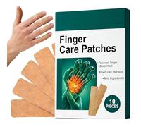 Lot de 10 patchs de soin des doigts, doux pour la peau, bandages du bout des doigts, patchs portables pour la maison, les voyages, l'école, le bureau ou les activités de plein air