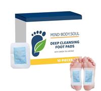Lot de 10 patchs de sommeil naturels respirants pour les pieds, parfaits pour les voyages, les femmes et les hommes, bien-être , soutien de la santé quotidienne, soins des pieds détoxifiants