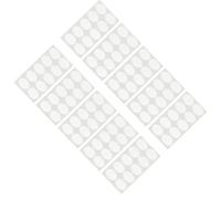 Lot de 10 patchs de soutien transparents pour lobes d'oreille - Dos autocollant invisible - Solution imperméable pour bijoux lourds suspendus - Autocollants de renforcement des lobes d'oreille