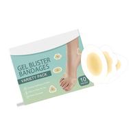 Lot de 10 patchs en gel hydrocolloïde pour talon, orteil, pieds