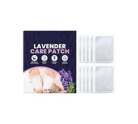 Lot de 10 patchs parfumés à la lavande, patchs de sommeil pour adultes, apaise les pieds fatigués, vous aide à vous détendre avant le coucher, soulage les herbes, à porter pendant 6 à 8 heures