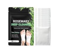 Lot de 10 patchs pour les pieds apaisants pour éliminer les toxines - Nettoyage en profondeur - Naturel pour la relaxation, le soulagement du stress et un sommeil réparateur