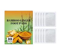 Lot de 10 patchs pour pieds naturels doux pour la nuit - Patchs d'aide au sommeil - Coussinets de relaxation pour les pieds - Design apaisant - Pour adultes à la recherche d'une nuit apaisante