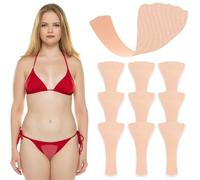 Lot de 10 patchs privés imperméables réutilisables, respectueux de la peau, doublures d'intimité imperméables pour femme, couverture confortable, pour piscine, , mer, plage