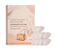 Lot de 10 patchs respirants et légers pour renforcer le volume | Autocollants pour soins du sein pour femmes, tous les types de peau, pour les déplacements quotidiens, le bureau, le travail