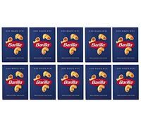 Lot de 10 pâtes italiennes Barilla Pipe Rigate No. 91 500 g