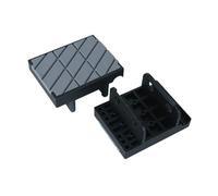 Lot de 10 patins de chaîne for machine à bois E1711E0001 CCE027-80 x 62 mm, accessoires for chaîne de transport for BIE-SSE for Ak-ron for plaqueuse de chants