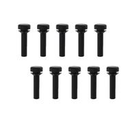 Lot de 10 patins en caoutchouc pour grille de cuisinière à gaz compatibles avec WB02X24790 - Patins antidérapants et résistants à la chaleur