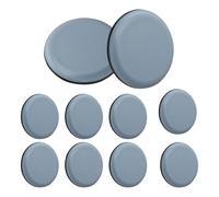 Lot de 10 Patins pour Meubles et Chaises, Auto-adhésifs Patin Chaise, Patin Glisseur pour Meuble Lourd, pour Meubles, Tapis, Surface de Glissement PTFE (Rond 50mm)
