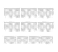 Lot de 10 peignes à cheveux latéraux pour cheveux fins
