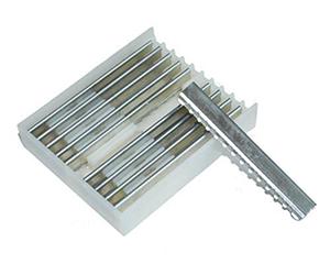 Lot de 10 peignes de coiffage avec plumes rainurées pour texturer et couper les cheveux