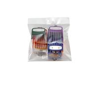 Lot De 10 Peignes De Coupe Professionnels Avec Clip En Métal, Compatibles Avec WAHL, 1,5/3/4,5/6/10/13/16/19/22/25 Mm G0717(Colorful 10pcs)