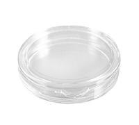 Lot de 10 petites capsules rondes en plastique transparent 20 mm