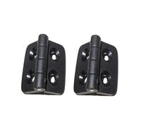 Lot de 10 petites charnières en plastique noir for porte, tiroir, boîte à bijoux, quincaillerie ABS for meubles