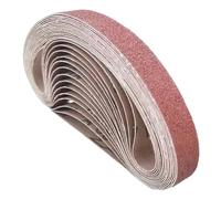 Lot De 10 Petites Courroies Abrasives 520 X 20 Mm For Le Meulage, Le Polissage Et L'élimination Des Tissus Abrasifs En Acier Inoxydable(10pcs 100Grits)