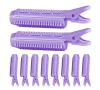 Lot de 10 petites pinces à cheveux volumineuses pour racines - Pour le volume, les racines, les bigoudis, les rouleaux