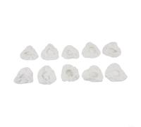 Lot de 10 petits bonnets triangulaires en microfibre pour balai vapeur pour duray Mcculloch - Chiffons de nettoyage lavables et réutilisables pour bois dur pour carrelage et pierre