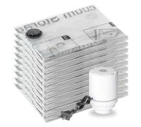 Lot de 10 petits sacs de rangement sous vide avec pompe électrique, 10 petits sacs de voyage pour vêtements de voyage, sacs hermétiques pour vêtements, oreillers, couettes, couvertures