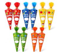 Lot de 10 petits sacs d'écolier de 28 cm pour frères et sœurs