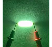 Lot de 10 pièces de filament LED COB,18.8mm 29mm 38mm 54mm 68mm,ampoule Edison DC 3V 12V 57V,accessoires pour diodes lumineuses structurels entes - Type Green-54mm DC3V 10pcs