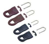 Lot de 10 pièces d'entretien de valise avec extracteur en métal et caoutchouc pour une intégration parfaite dans les bagages Noir