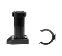 Lot de 10 pieds d'armoire réglables adaptés pour les meubles tels que les armoires de cuisine, canapés, lits, tables basses et armoires de salle de bain avec verrouillage à boucle (12 cm)